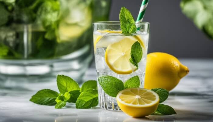 beneficios del agua con limón